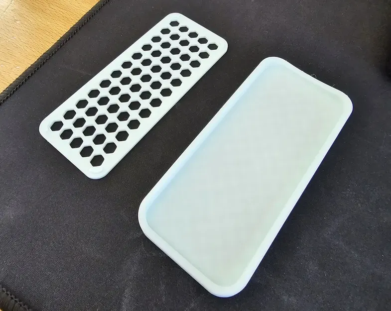 Khay đựng bàn chải móng tay đơn giản 2 mảnh - Image 2