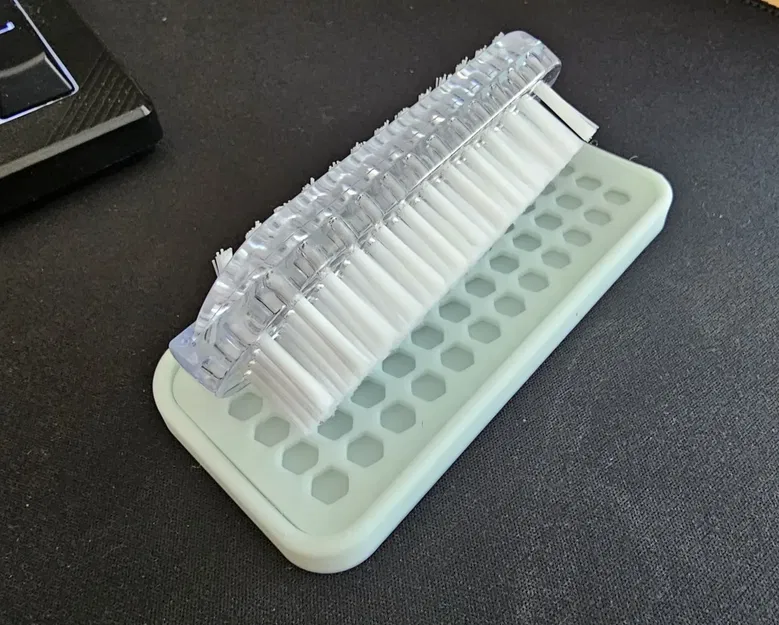 Khay đựng bàn chải móng tay đơn giản 2 mảnh - Image 3