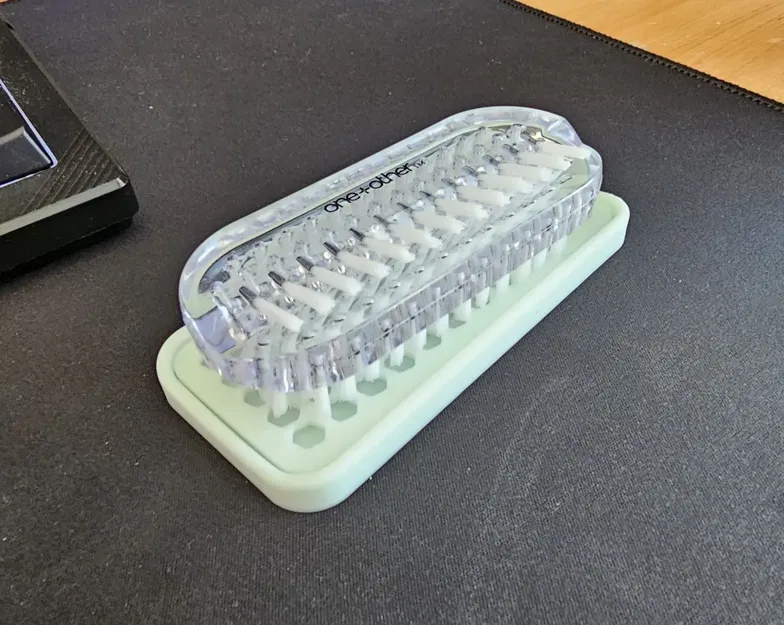 Khay đựng bàn chải móng tay đơn giản 2 mảnh - Image 4