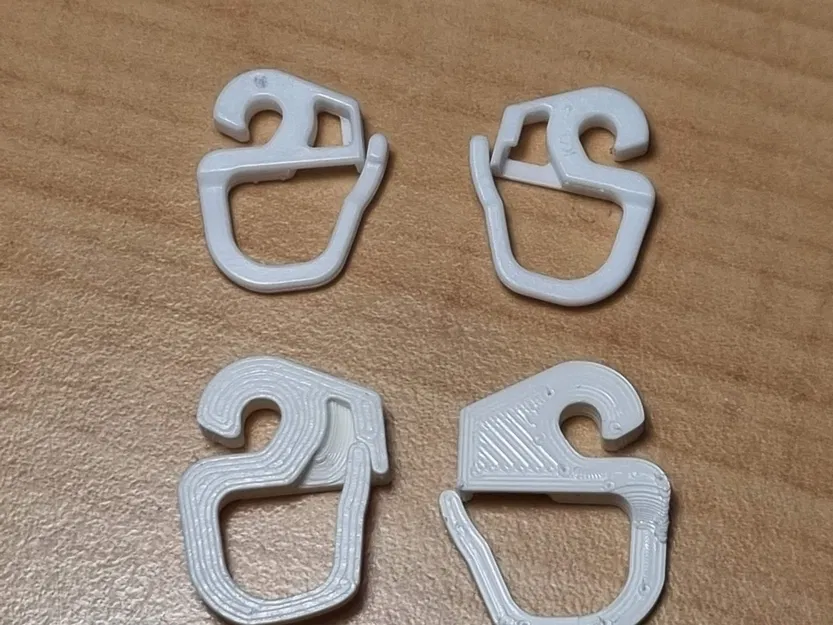 Kẹp rèm tương thích IKEA Vidga cho rèm cuốn - Image 1