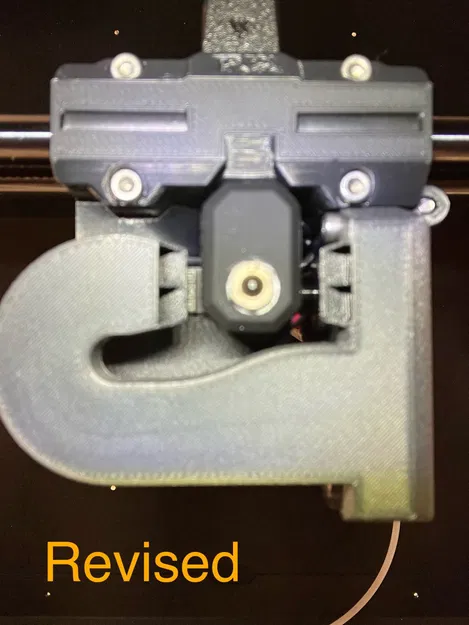 Cửa quạt Prusa MK4 đã chỉnh sửa - vuông góc với trục X - Image 4