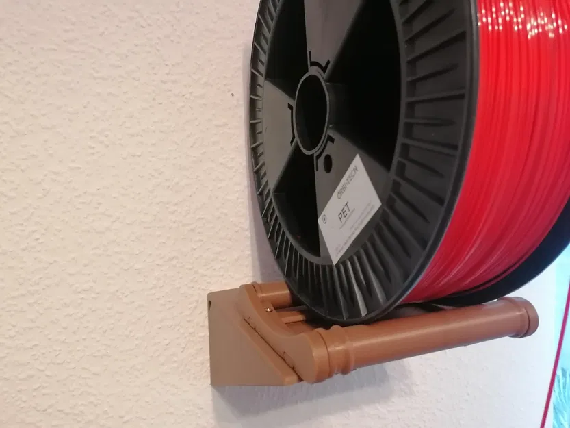 Giá đỡ cuộn filament 2kg / 3kg lắp tường - Image 6