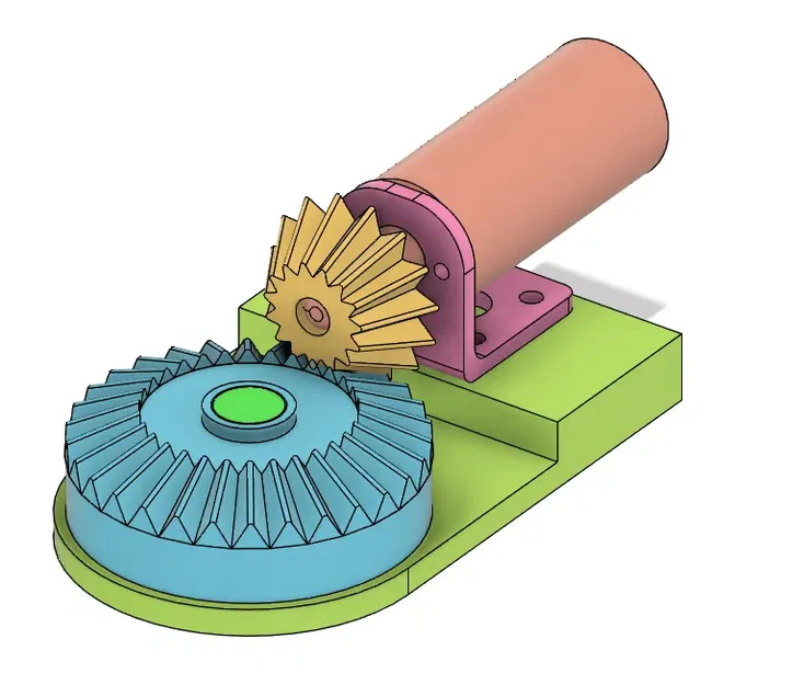 Máy kiểm tra bánh răng chóp với bánh răng tham số - Image 1
