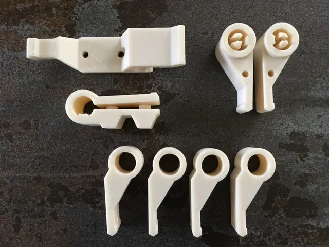 Bộ phụ kiện thay thế khóa cho cửa chớp - Image 1