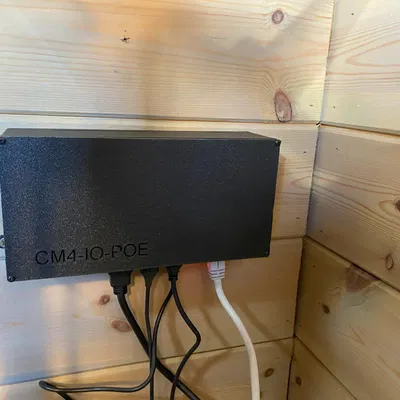 Vỏ quạt cho bo mạch Waveshare CM4 IO với quạt 1U