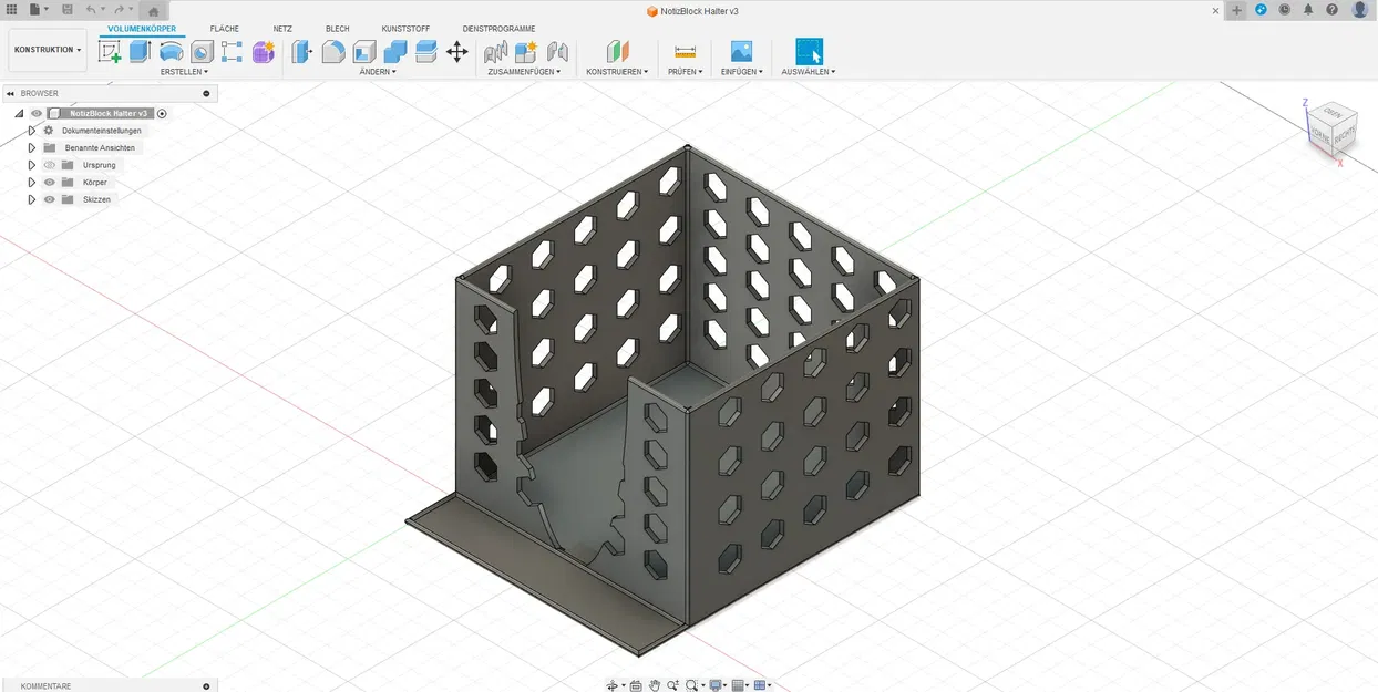 Hộp đựng ghi chú 100 x 100mm - Image 1