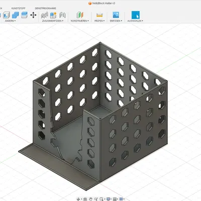 Hộp đựng ghi chú 100 x 100mm
