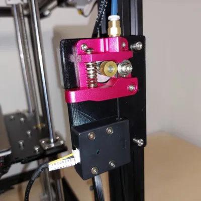 Bảng gắn extruder Creality Ender 5 Pro với cảm biến hết filament