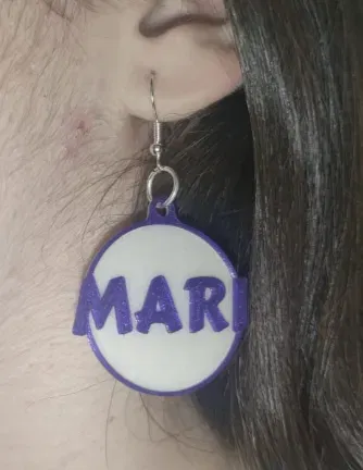 Khuyên tai cá nhân hóa với tên tùy chỉnh - Image 4