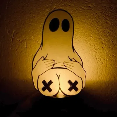 **Mô hình BOOOOO-BIES với đèn LED**