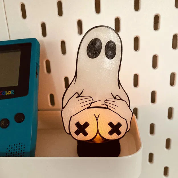 **Mô hình BOOOOO-BIES với đèn LED** - Image 2