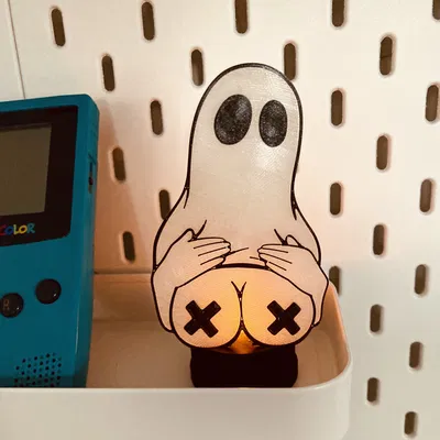 **Mô hình BOOOOO-BIES với đèn LED**