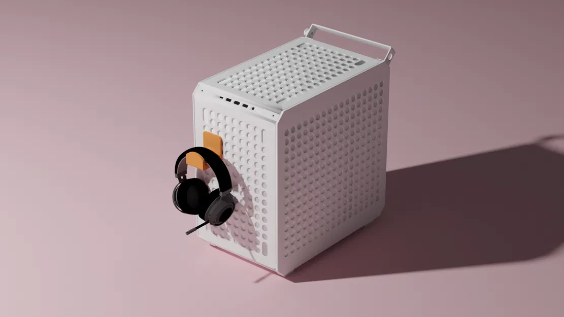 Giá đỡ tai nghe cho thùng máy Cooler Master QUBE 500 - Image 1