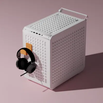 Giá đỡ tai nghe cho thùng máy Cooler Master QUBE 500