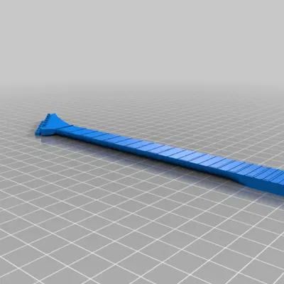 Guitar mini Jackson RR màu trắng và đen dài 35cm