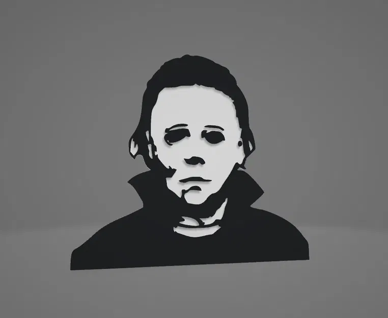 Trang trí cửa sổ Halloween Michael Myers - Image 1