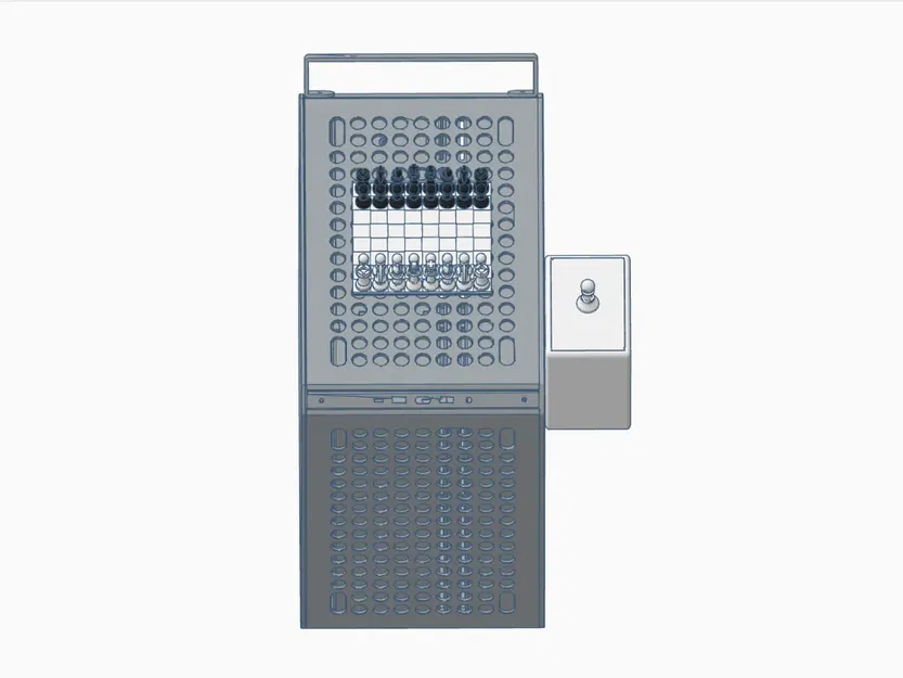 Bộ cờ vua trên máy tính với hộp và nhân vật - Image 3