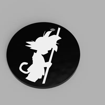 Móc khóa Goku phong cách Dragon Ball