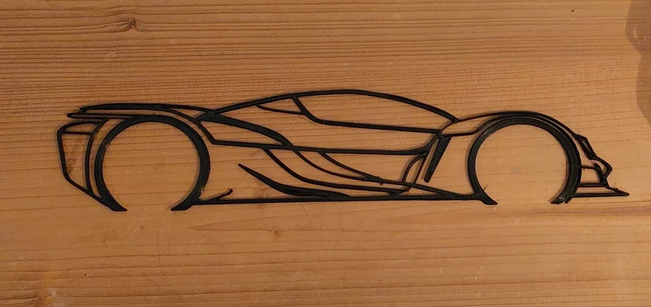 Silhouette của Porsche Mission X - Siêu xe điện tương lai - Image 3