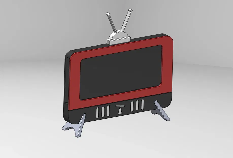 Giá đỡ điện thoại hình TV retro dễ thương - Image 5