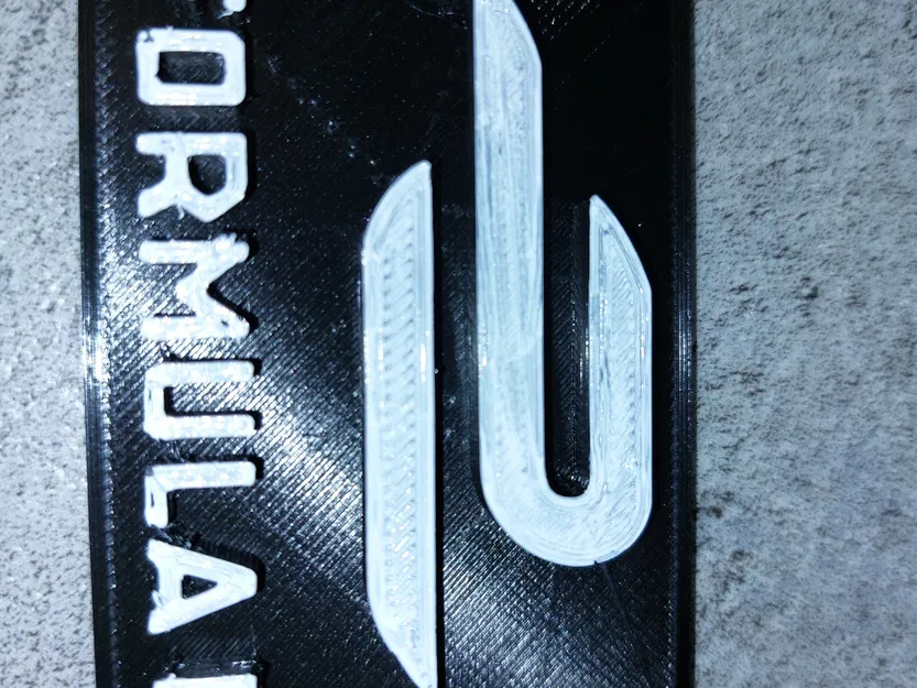 Biểu tượng đua xe công thức E in màu đen trắng - Image 1