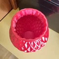 Bình hoa Jarron Diamantes cao 200mm cho hoa và cây cảnh - Thumbnail 3