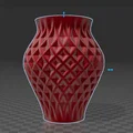 Bình hoa Jarron Diamantes cao 200mm cho hoa và cây cảnh - Thumbnail 4