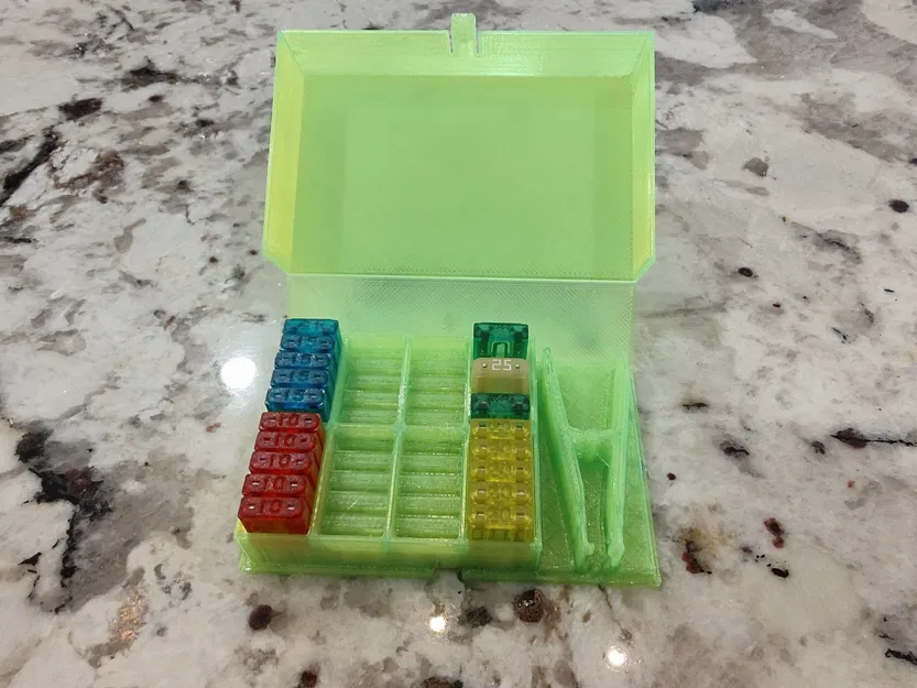 Hộp đựng và dụng cụ kéo fuse cho fuse ô tô mini thấp profile - Image 6