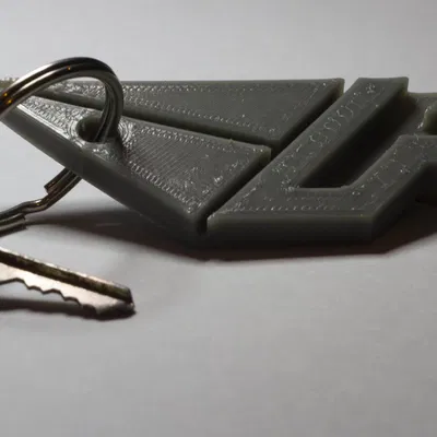 Móc khóa Aprilia cổ điển với logo thập niên 80-90