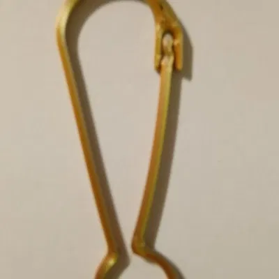 Móc khóa với karabin in 3D từ filament PLA