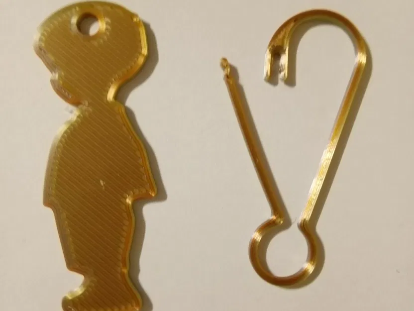 Móc khóa với karabin in 3D từ filament PLA - Image 3