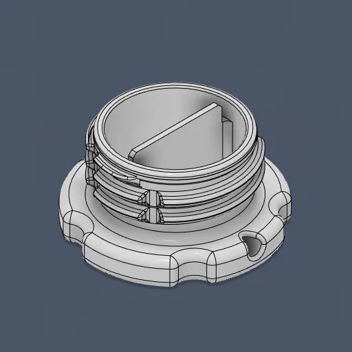 Móc khóa hộp đựng nắp chai PET tiện dụng - Image 3