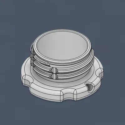 Móc khóa hộp đựng nắp chai PET tiện dụng