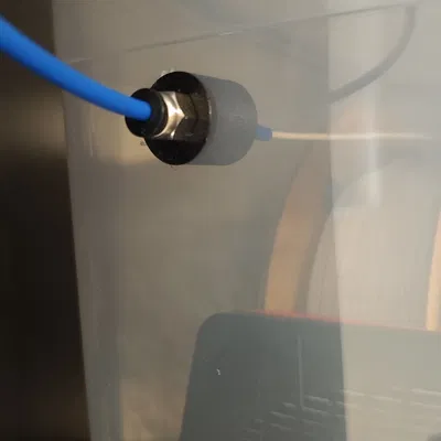 Kết nối tường hộp với đầu nối M10 PTFE