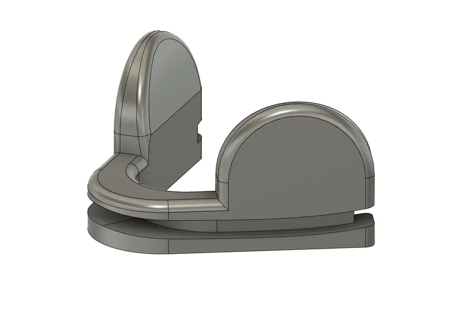 Kẹp mũi kính thể thao Uvex bằng nhựa in 3D - Image 1