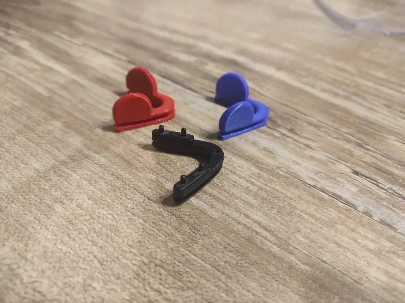 Kẹp mũi kính thể thao Uvex bằng nhựa in 3D - Image 2