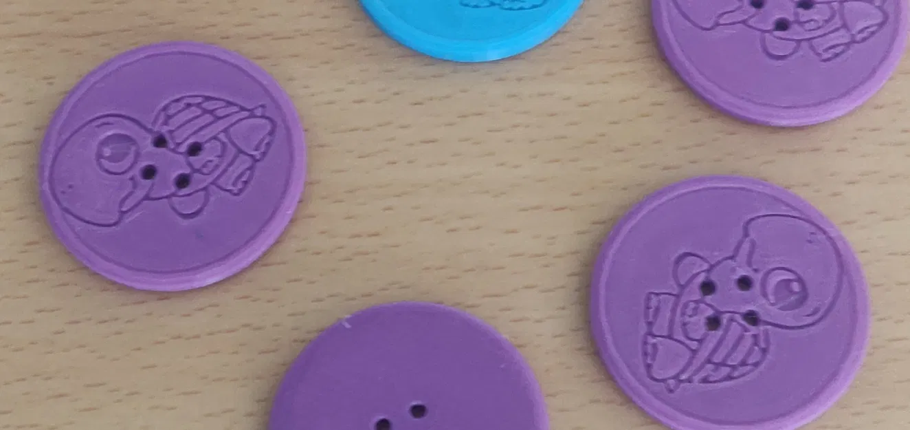 Nút bấm hình rùa dễ thương - Image 1