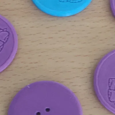 Nút bấm hình rùa dễ thương