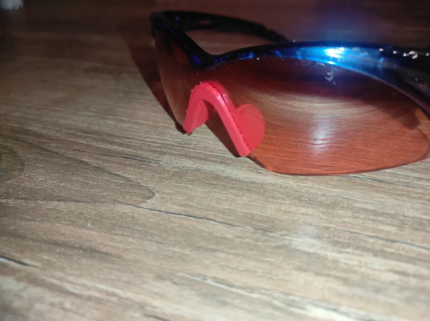 Kẹp mũi kính thể thao Uvex bằng nhựa in 3D - Image 9