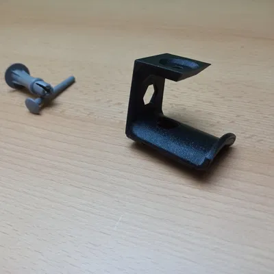 Giá đỡ tai nghe đơn giản để gắn dưới bàn làm việc