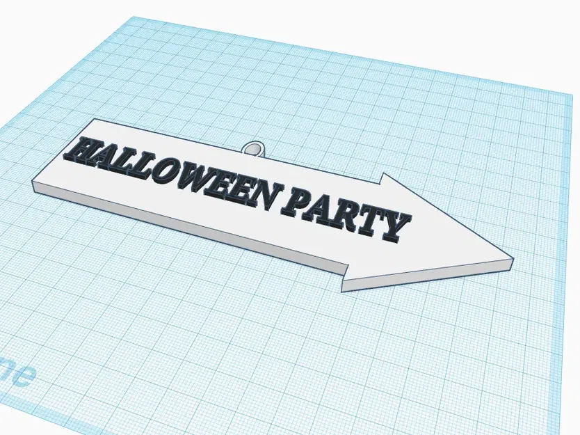 Bảng hiệu tiệc Halloween trang trí độc đáo - Image 1