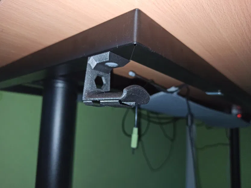 Giá đỡ tai nghe đơn giản để gắn dưới bàn làm việc - Image 15