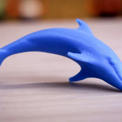 Mô hình cá heo cho người khiếm thị từ bộ sưu tập Kamil