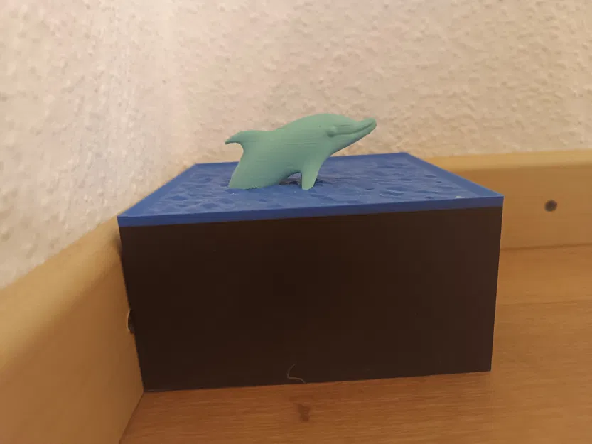 Cá heo nhảy ra khỏi mặt nước trong trang trí nhà cửa - Image 2