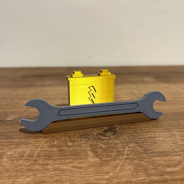 Giá đỡ danh thiếp cho thợ cơ khí trong xưởng sửa chữa - Image 1