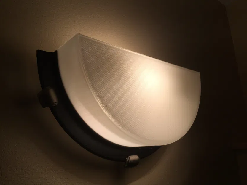 Ánh sáng tường với chao đèn kiểu cầu cổ điển - Image 1