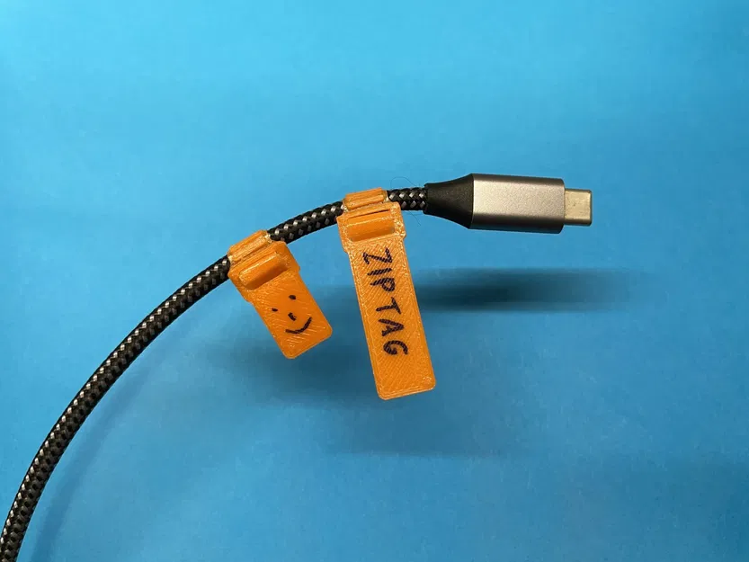 Nhãn tổ chức cáp đa năng ZipTag kiểu dây kéo - Image 1