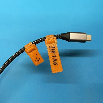 Nhãn tổ chức cáp đa năng ZipTag kiểu dây kéo