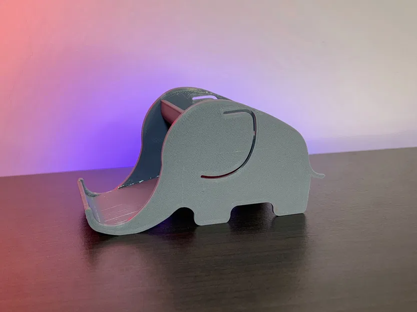 Máy phân phối pin hình con voi dễ thương - Image 2