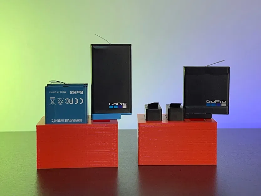 Giá đỡ pin trong thùng gỗ tổ chức đồ vật - Image 4